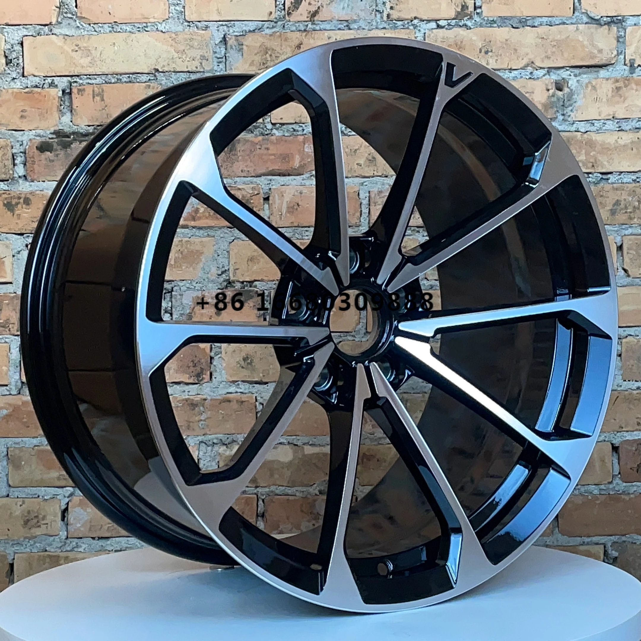 Wholesale Custom Forged Alloy 5x120 Rims 18-24 Inch Passenger Car Wheels Hubs Five Spoke Design For Cadillac CT6 CT4 ATS CTS