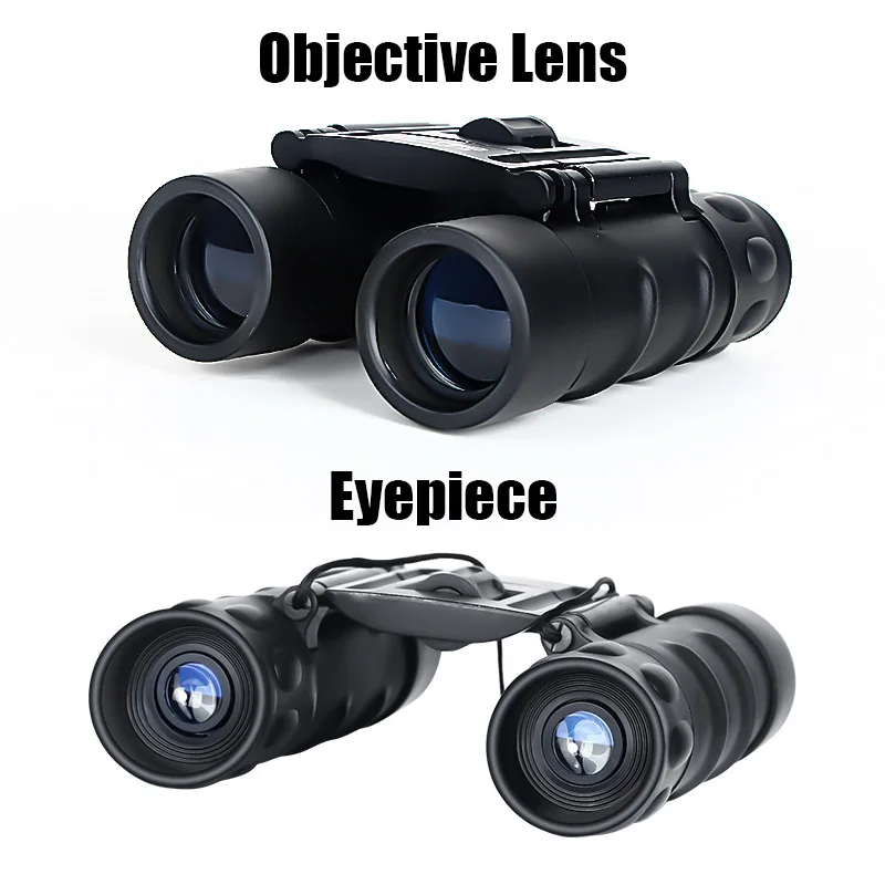 10x25mm Compact Binoculars-Objective Lens For Adults & Kids Lightweight & Portable for Bird Watching, Travel, and Concerts