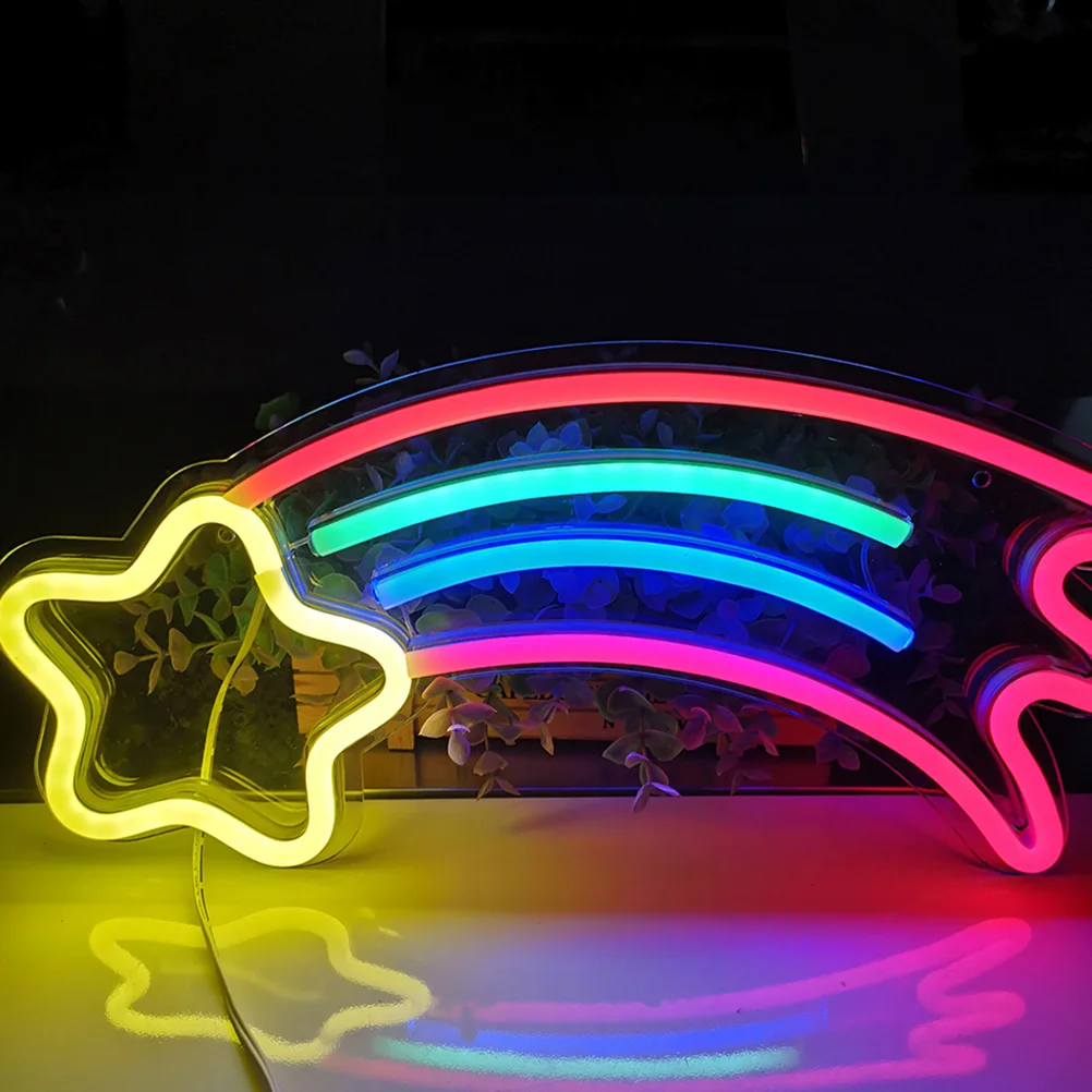 

Meteor Creative Night Bedroom Atmosphere Lamp Party Adorable Neon