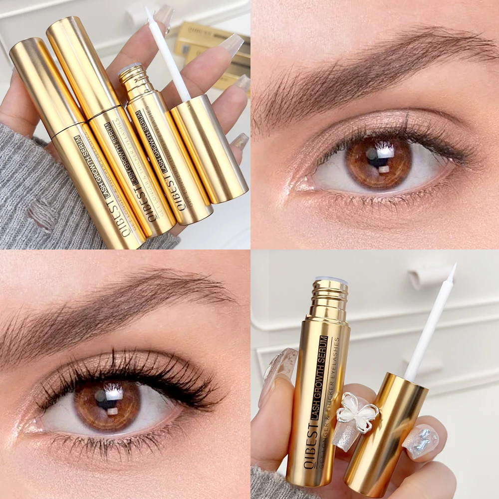 Natural Eyelash Care Growth Solution Lengthening Thickening Eye Enlargement Voluminous Lash Enhancing Serum Quick Absorp Makeup