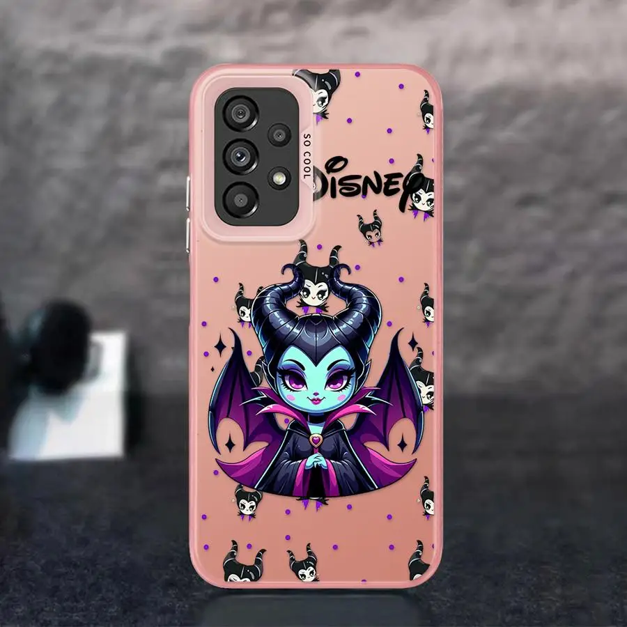 Disney Poison Queen Wish Phone Case for Samsung Galaxy A15 A25 A72 A51 A52 A71 4G A54 A73 A55 A53 A52s 5G Shockproof Cases