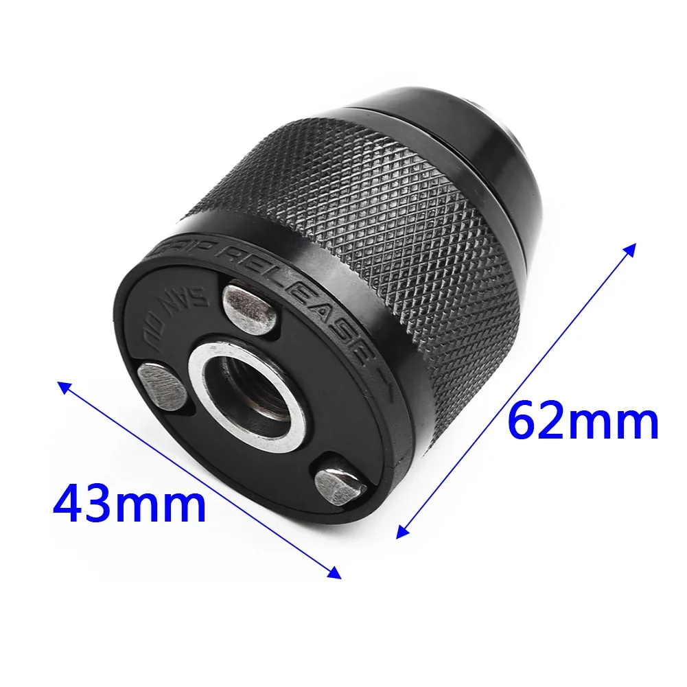 2-13mm Professionele 1/20-20UNF Quick Change Vervanging Snelspanboorhouder Tool Multi Tools Ferramenta Ronde handvat Power Tool