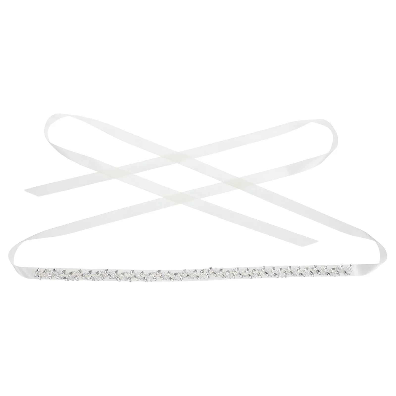 

Свадебный пояс со стразами и жемчугом, шикарный аксессуар для свадебного платья, пояс для невесты и подружек невесты, пояс с стразами