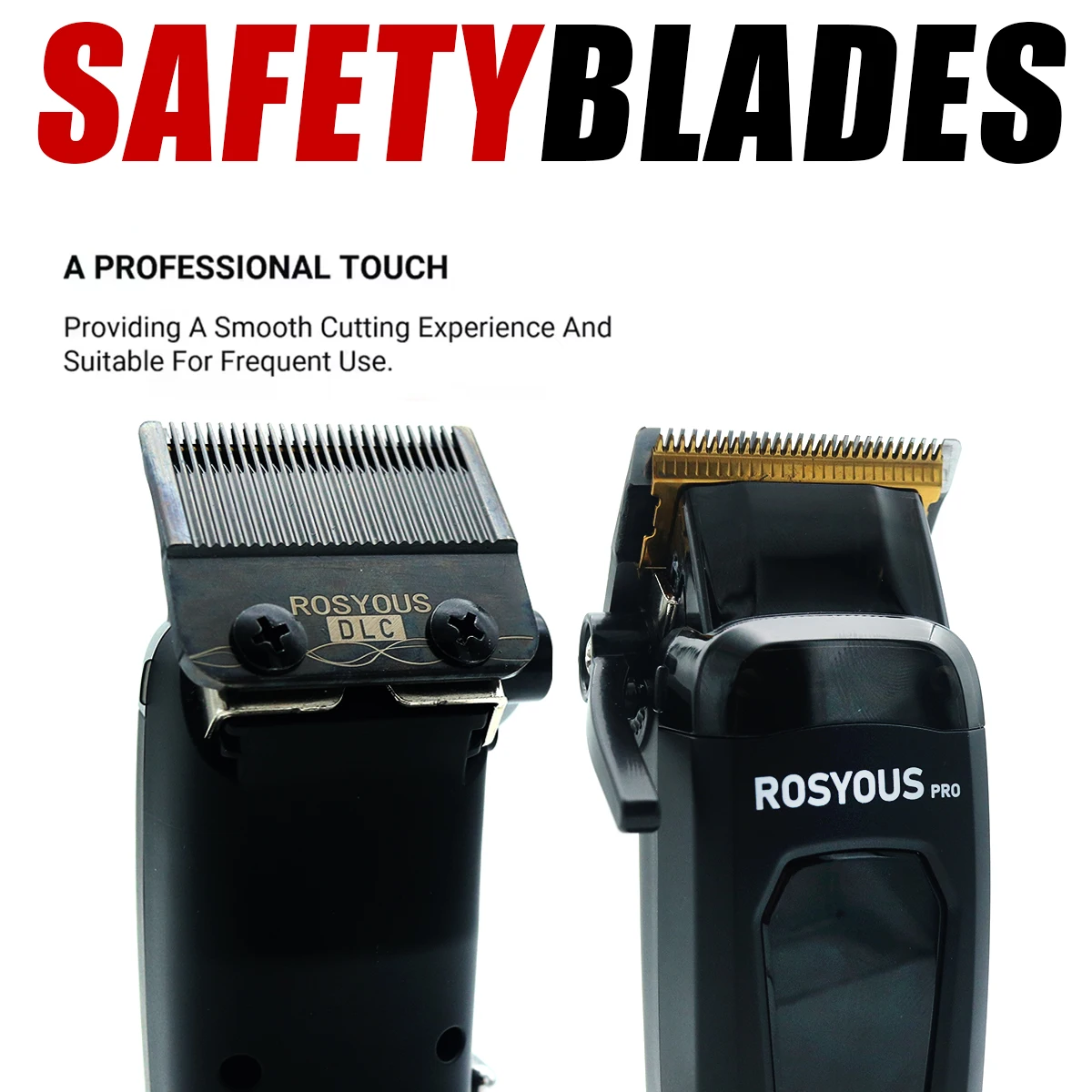 Professional 106 2025 New Hair Clipper 7500RPM 5 lengths Control Hair Salon Trimmer DLC Blade with Charging Base Barber