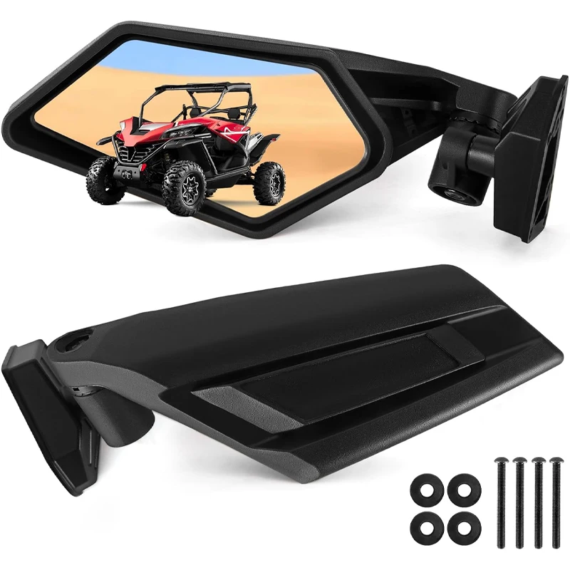 UTV Rearview Mirrors Side View Mirror for 2017-2024 Can Am Maverick X3 All Models/MAX/ X RS/ DS / MR/ Turbo/ R Accessories
