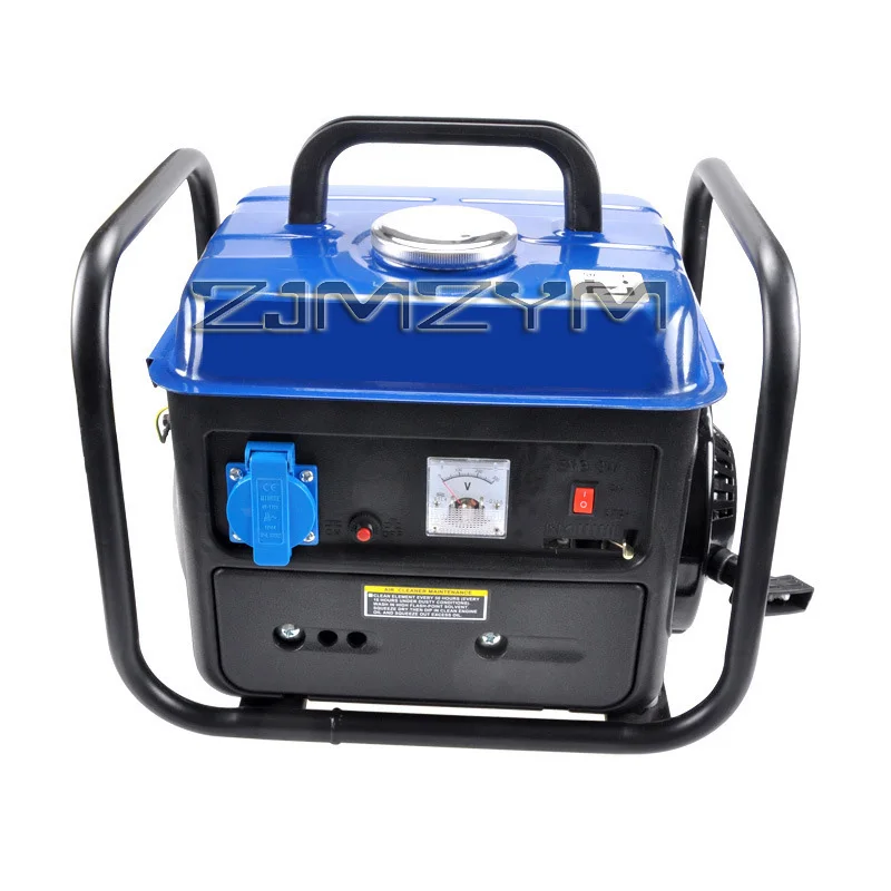 

110V 650W US Plug Low Noise Gasoline Generator Portable Household Miniature Brushless Single Phase Gasoline Generator