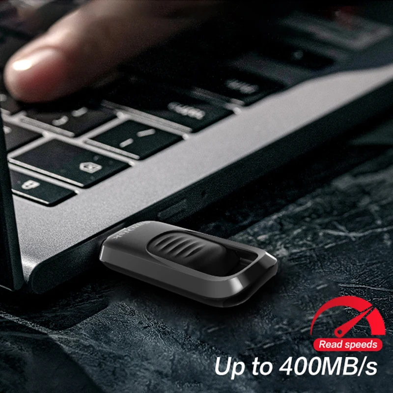 Original SanDisk Ultra Slider CZ480 Flash Drive Type-C 64GB 128GB 256GB USB 3.2 400MB/s Portable Pendrive For Android Laptop Mac