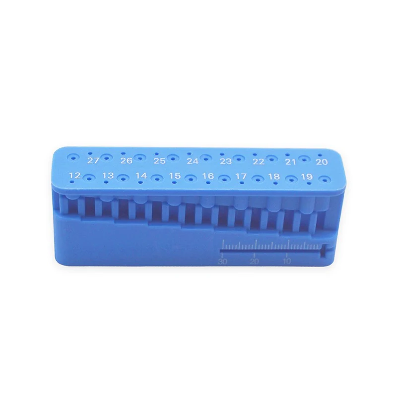 

Dental Clinic Organization Tool Endodontic File Holder Reusable File Holder Autoclavable Dental Endo Measuring Block
