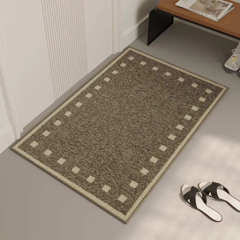 

Entrance Foyer Dirt-resistant Vintage Carpet Rugs Door Entryway Foot Semi-circular Floor Mat Alfombra Cocina Tapis Salle De Bain