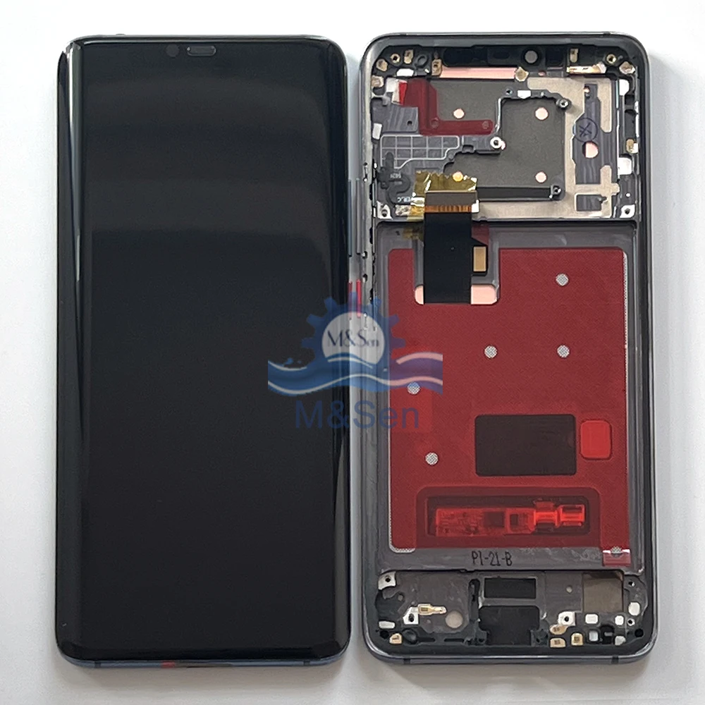 Original OLED For Huawei Mate 20 Pro LYA-L09 LYA-L29 LCD Display Screen Frame+Touch Digitizer For Mate 20 Pro LYA-AL00 LYA-AL10