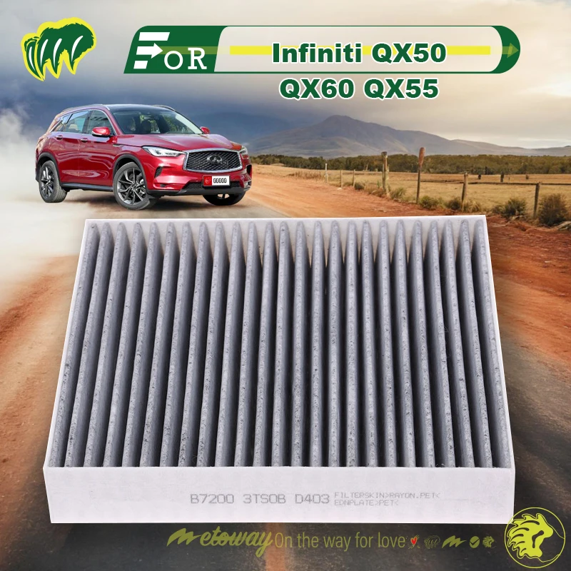 

For Infiniti QX50 QX60 QX55 Car Air Conditioner Filter Auto Climate Control Replace Accessory Replace Filter