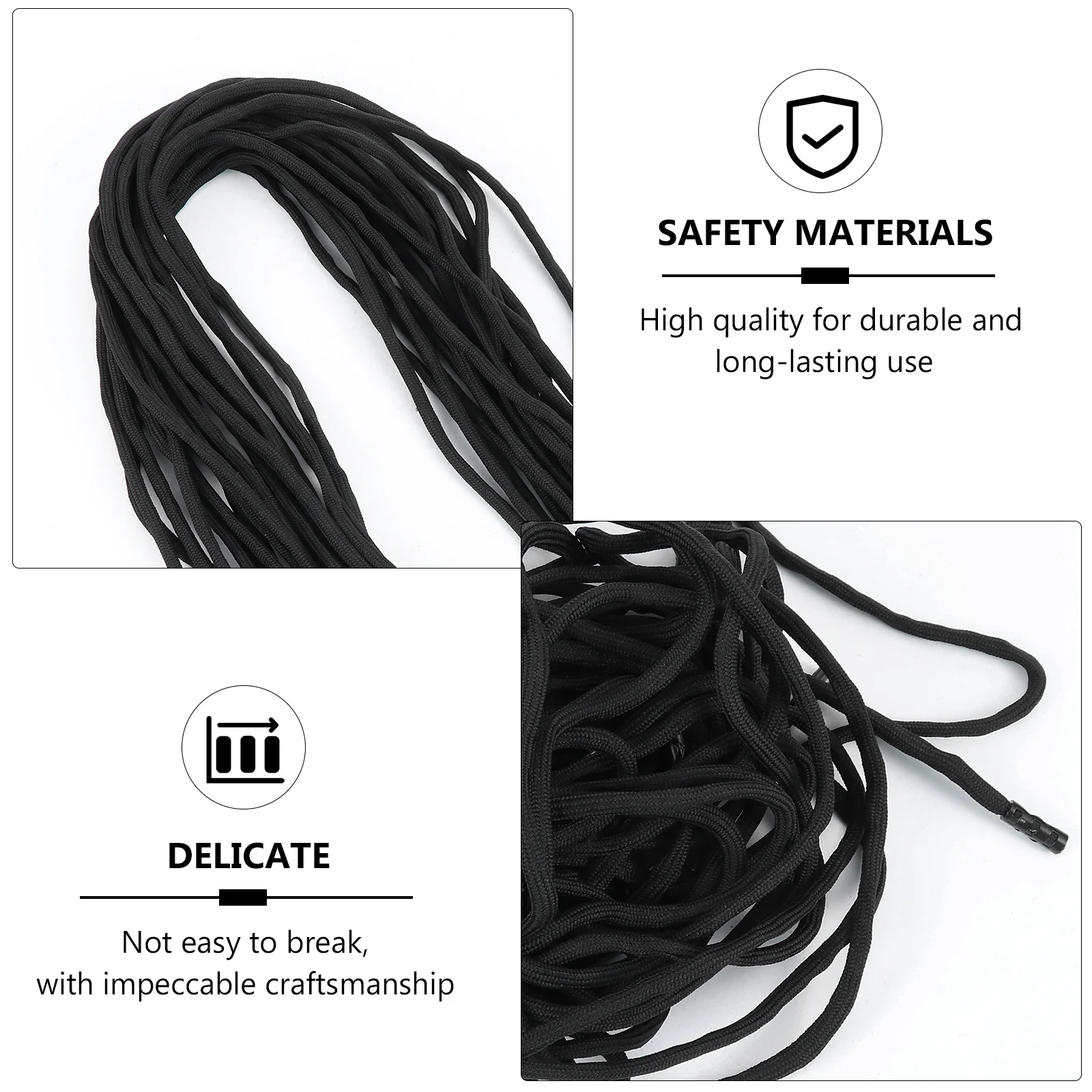

10pcs Pants Rope Durable Replacement Cords For Trousers Sweatpants Sports Pants Waist Drawstrings For Trousers Belt Straps