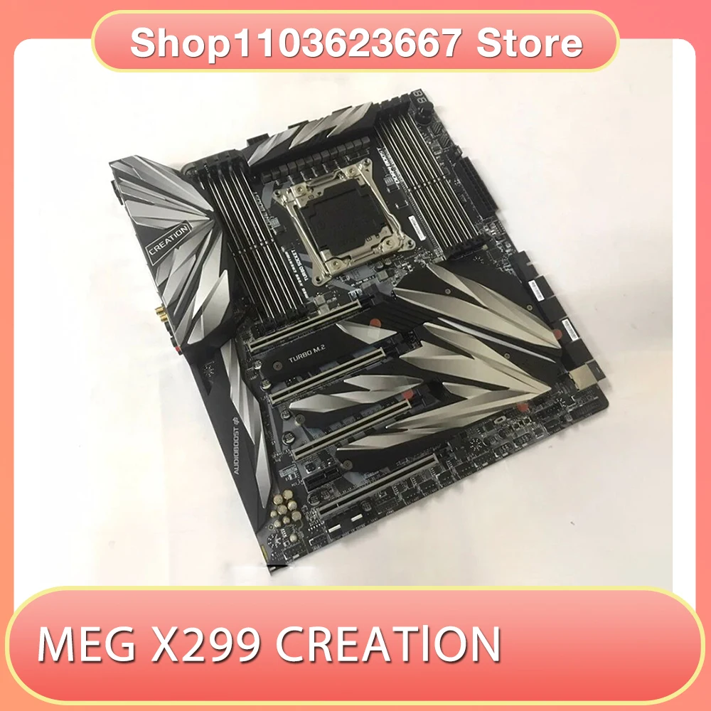

For Msi Genesis motherboard supports I9 10900X 10980XE CPU MEG X299 CREATlON