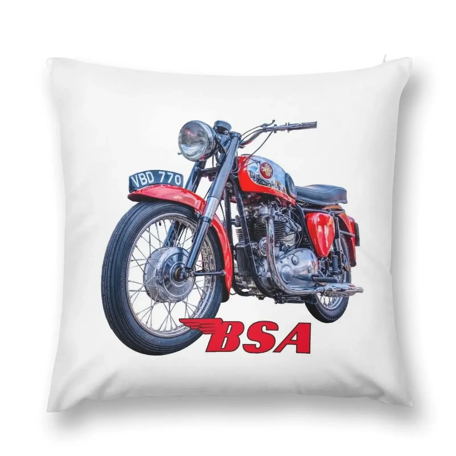 Bsa golden flash a10 650cc lance travesseiro ano novo outono decoração fronha travesseiro ornamental de natal