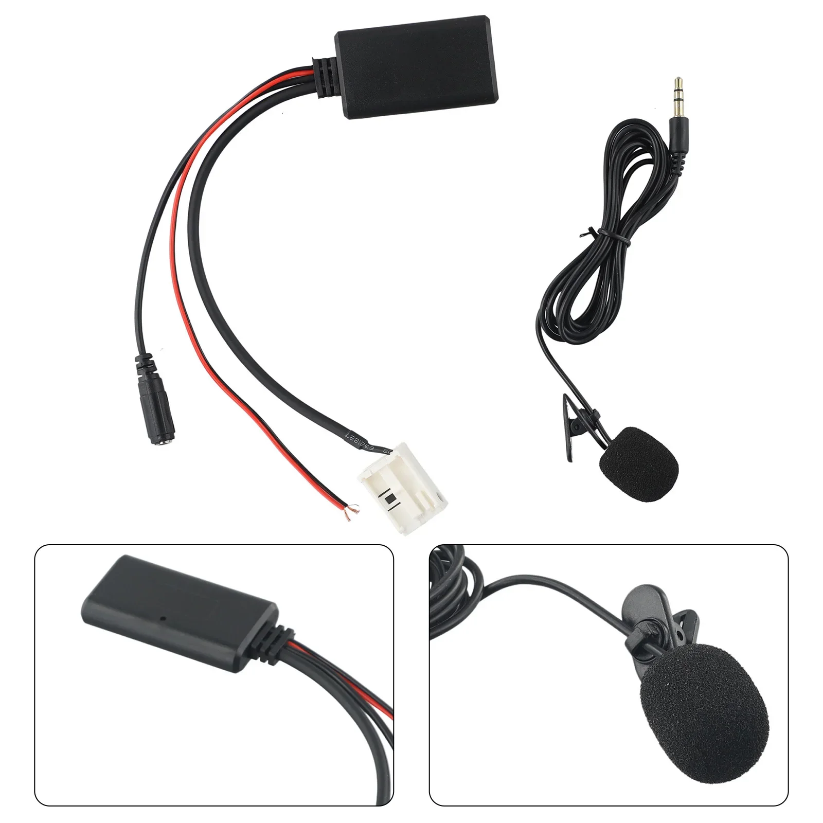 Replace Bluetooth Adapter Replacement 1 Piece For MCD RCD 200 210 For MCD RNS 510 For RNS MFD2 CD/DVD Handsfree AUX Useful