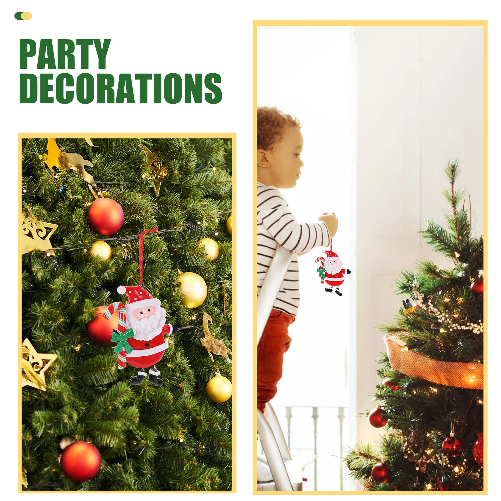 

Christmas Tree Hanging Ornament Holiday Pendant Decorative Xmas Scene Layout Supplies Party Props Xmas Decoration