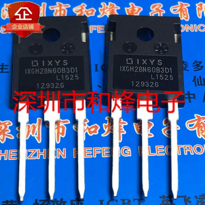 Free shipping    IXGH28N60B3D1  TO-247 600V 28A      20PCS