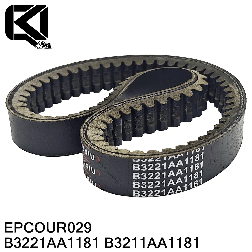 Drive Belt Aramid 820x29 Codlice EPCOUR029 B3221AA1181 B3211AA1181 For JDM Orane TITANE 1/2/3 Albizia Abaca Microcar MC1/MC2