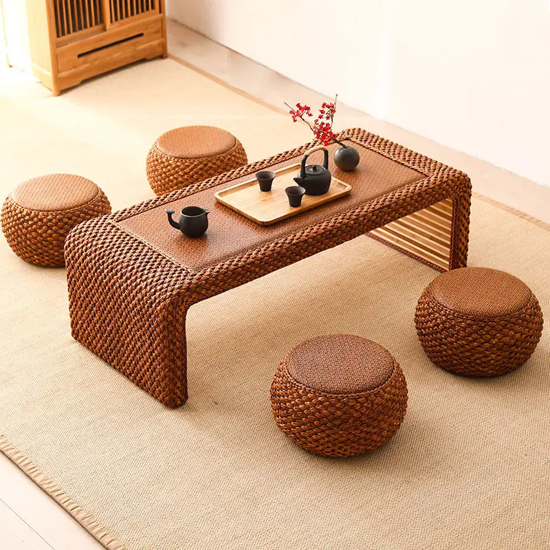 Tengbian Tea Table Balcony Small Tea Table Tatami Table Tea Table Window Sill Low Table Computer Table Bench