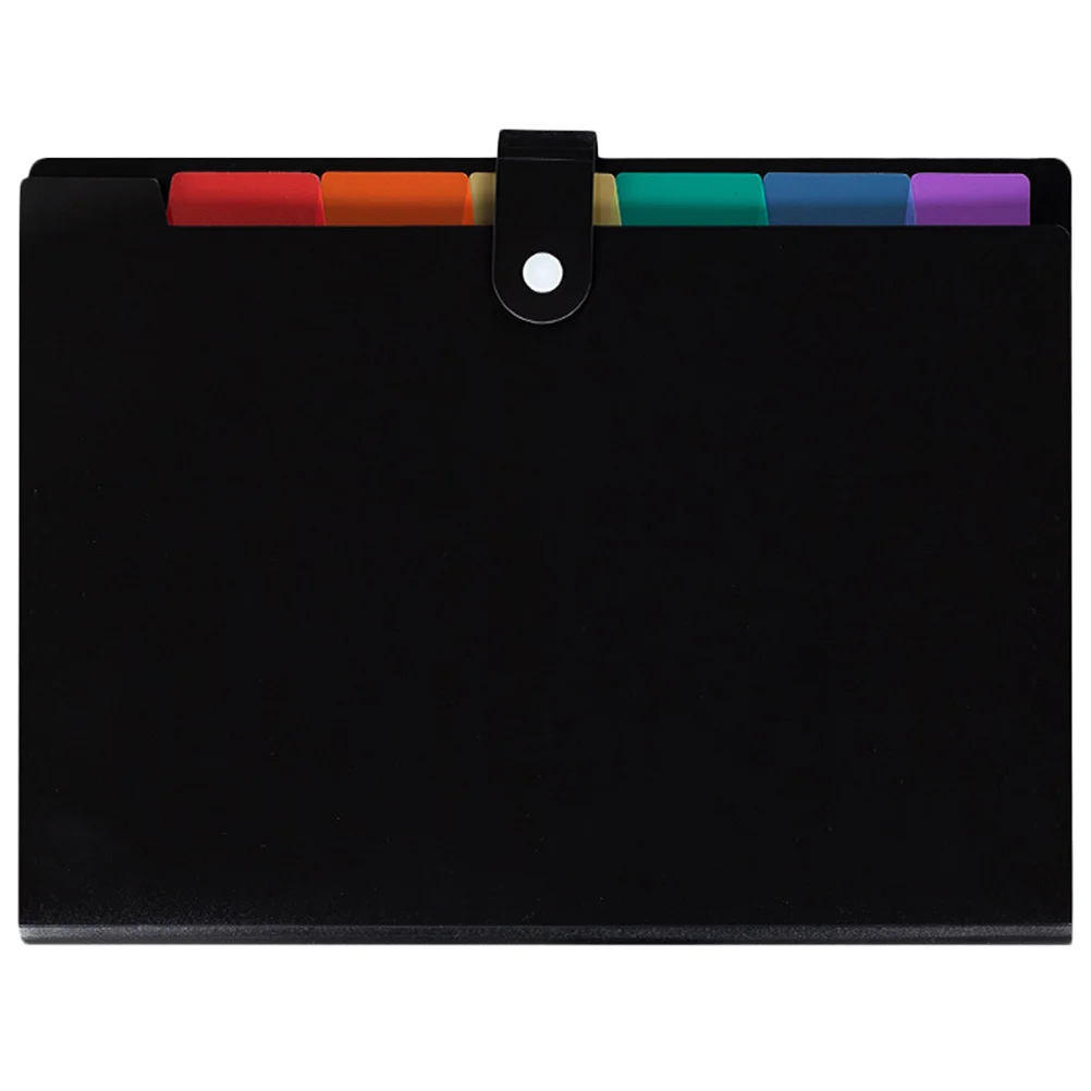 A4 Large Capacity File Folder Portable Multi Pocket Expanding File Organizer For Papers Receipts Business Cards Vouchers