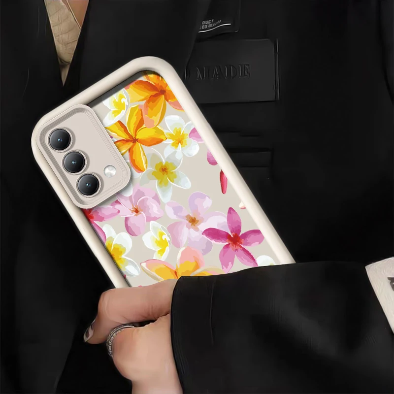 حافظة هاتف ناعمة على شكل زهرة لهاتف انفينيكس تكنو كامون 40 برو 30 20 بوفا 7 سبارك 20C 10 برو 6 جو 2024 2023 2022 غطاء من البولي يوريثان مقاوم للصدمات #3