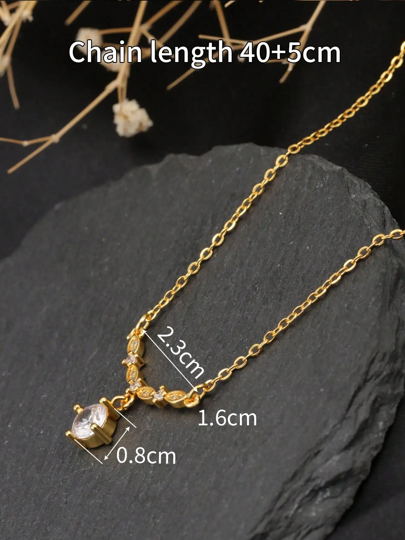 1 New Summer Style Necklace with a Smiley Face Design, 24K Gold-Plated, Large Rhinestone-Encrusted V-Shaped Stainless Steel Chain, Exquisite and Versatile, Light Luxury Trendy Clavicle Chain, Suitable for Women to Wear in Daily Life, Parties, and Banquets, or as a Gift view 5