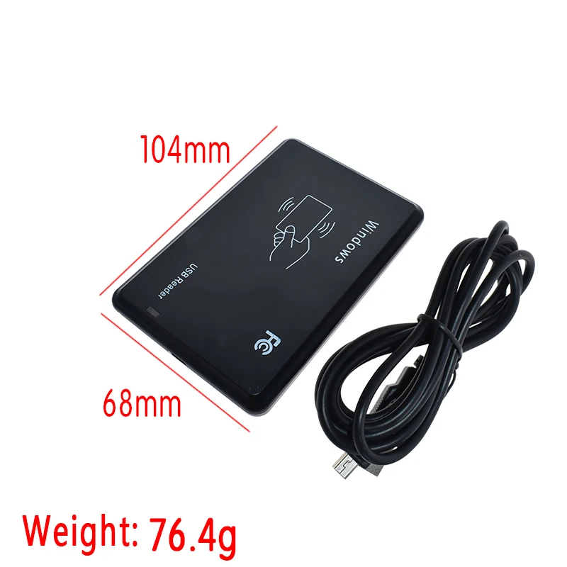 WAVGAT 13.56mhz RFID Decimal USB Reader for Mifare1KS50 FM1108 Fudan08 ISO14443A