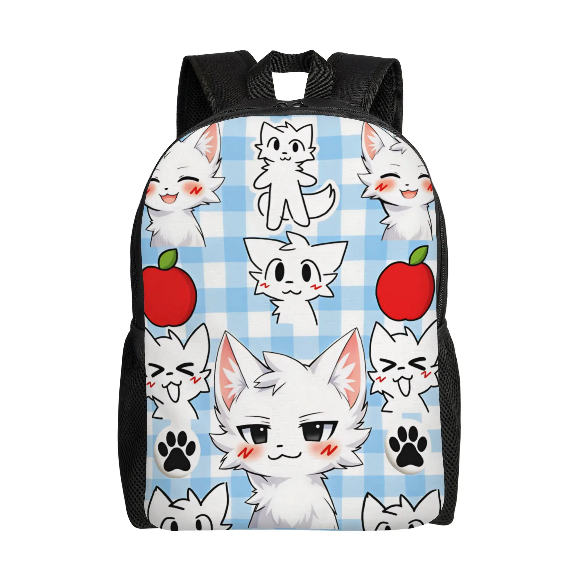 Boykisser Silly Cat    Backpack  University Backpacks Girl Kawaii School Bags Custom Lightweight Rucksack