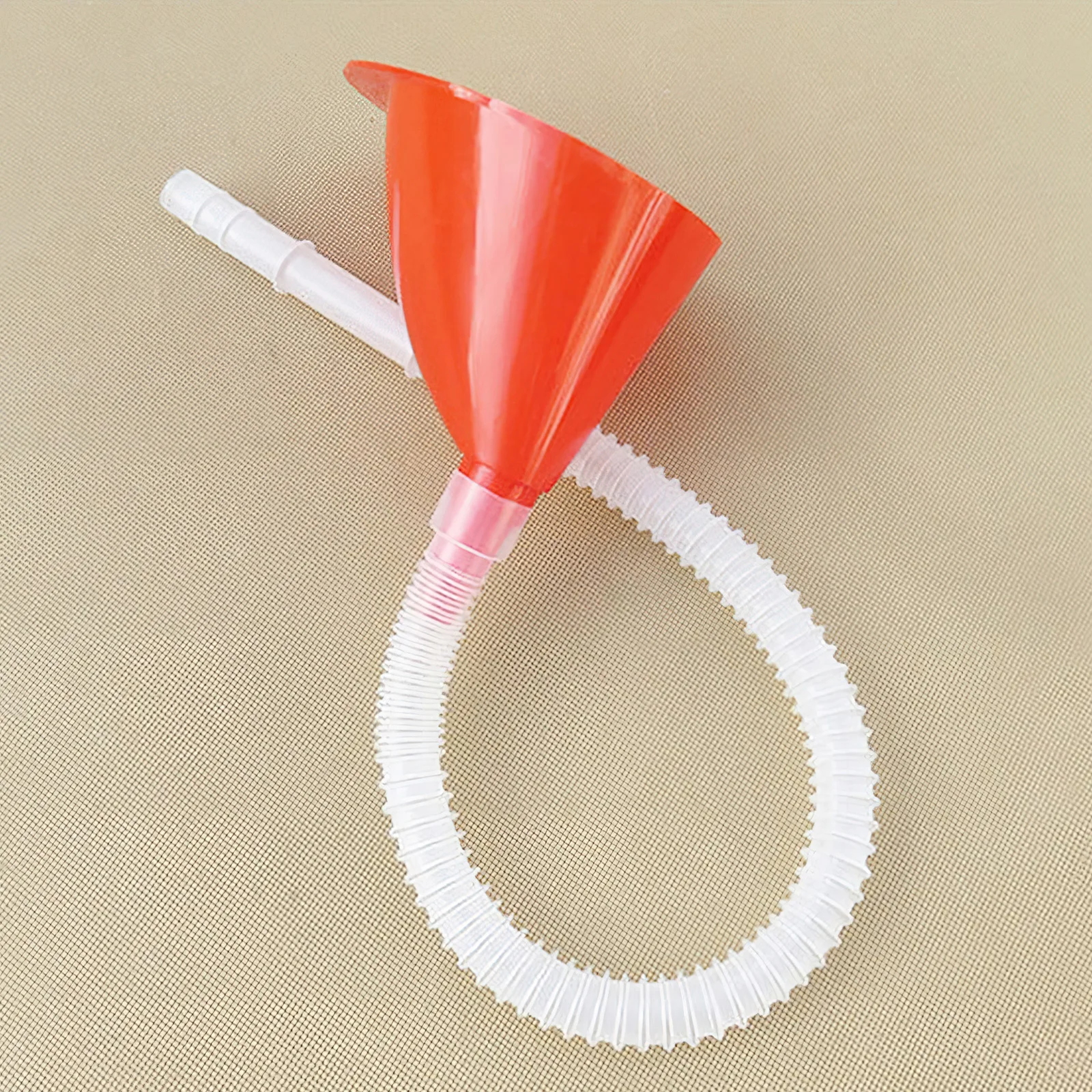 

2Sets Oil Funnel Flexible Durable Plastic Funnel for Oil Change Transmission Fluid Filling Car Accessory Extra Long