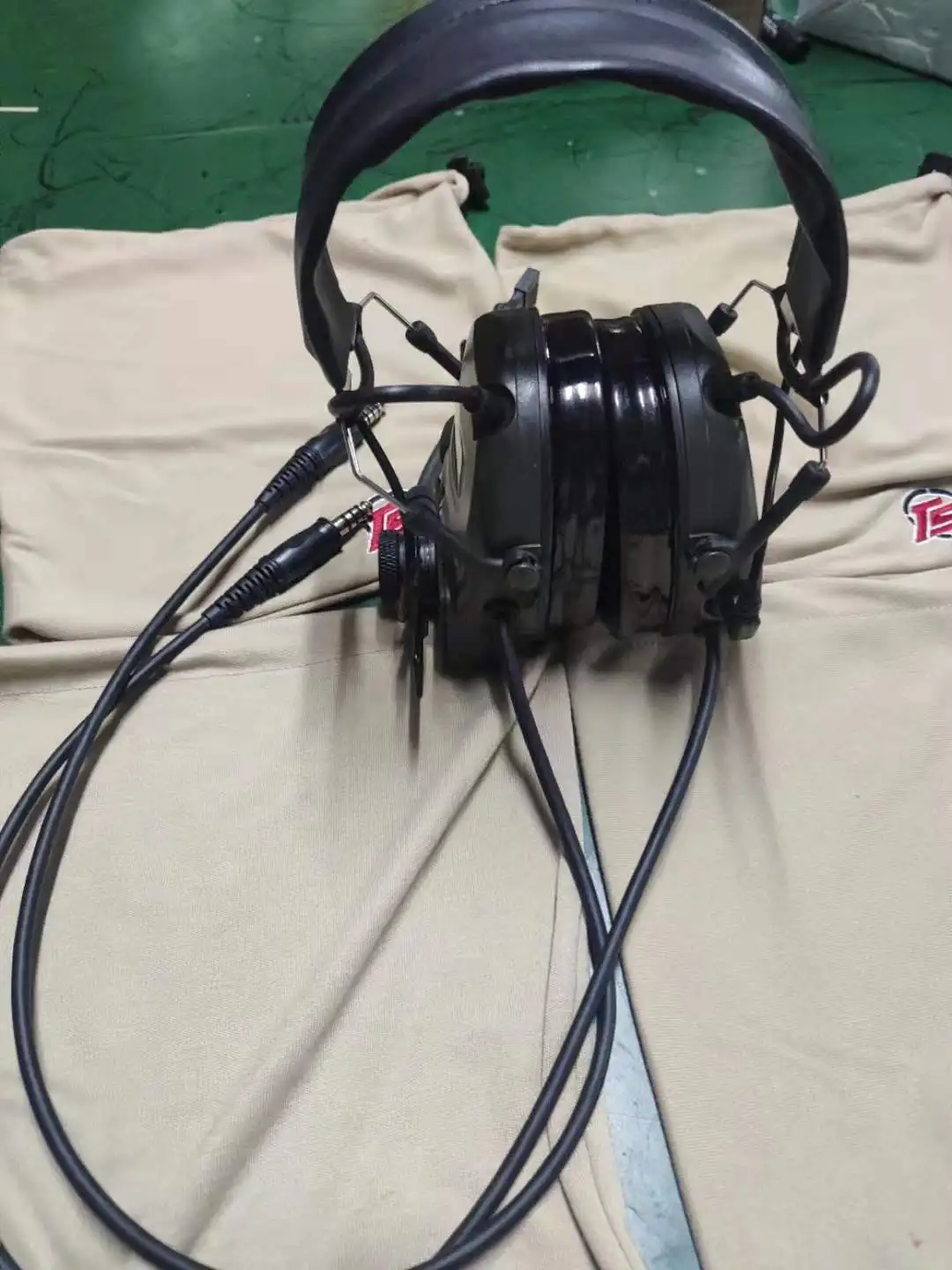 TAC-SKY TCI LIBERATOR  Dual Communication Silicone Earmuffs Noise Reduction Pickup Tactical Walkie-Talkie Headset