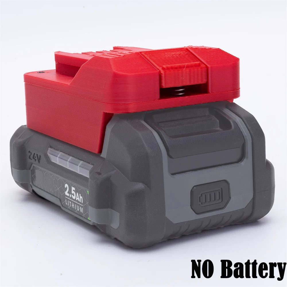 

Convert Adapter for FLEX 24V FX0221-1 2.5ah Lithium Battery to for Parkside X20V Li-ion Power Tool Accessories(No Battery)