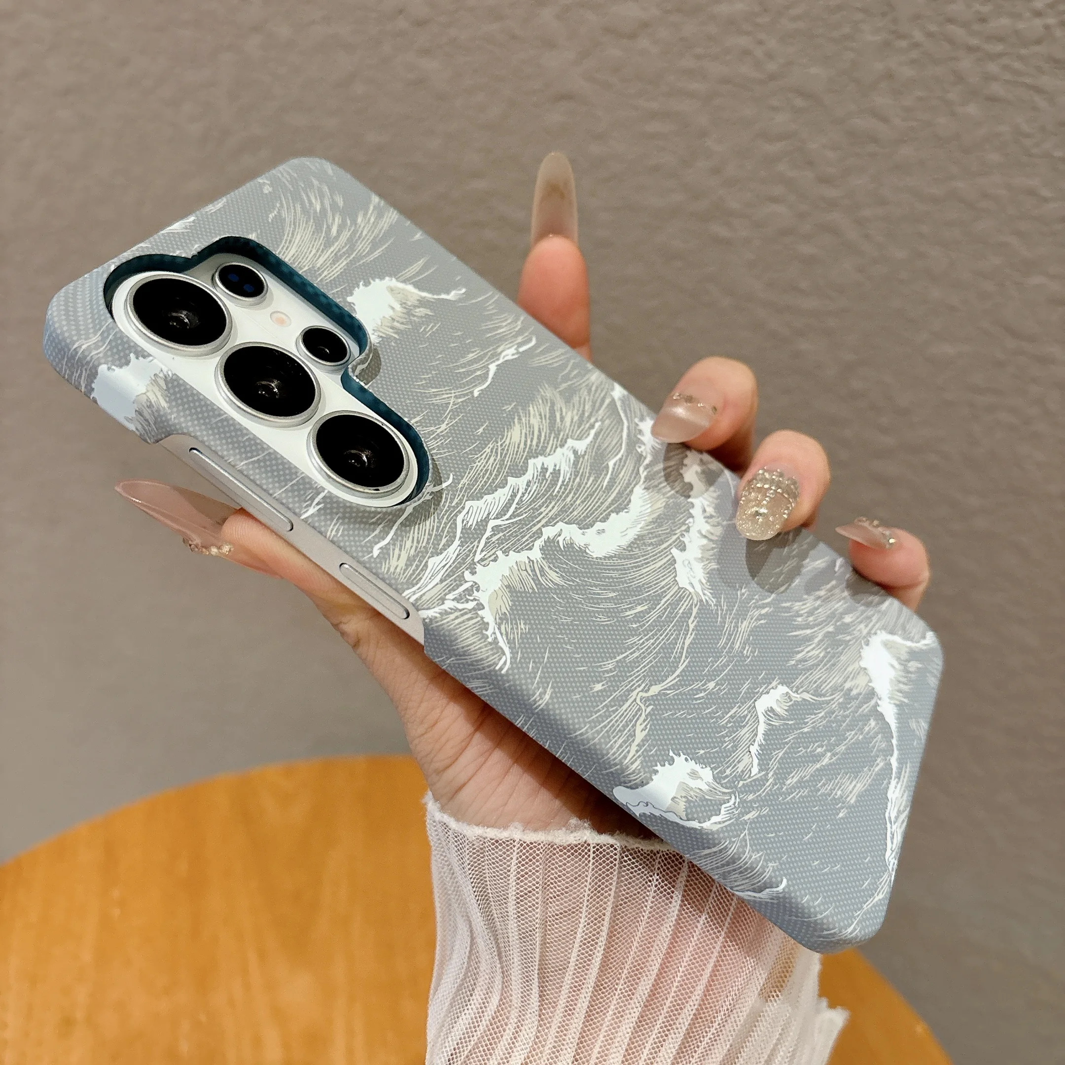 Carregamento sem fio MagSafe integrado case Samsung