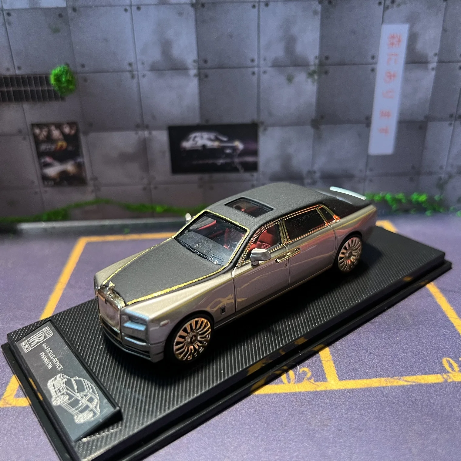 1/64 SCA CMB Smallcarart Rolls Royce Phantom Generation Diecast Model Car The Phantom