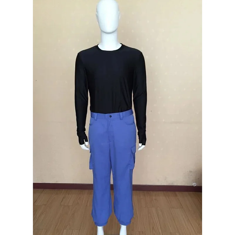 انمي ياباني اغتيال الفصول الدراسية شيوتا ناجيسا تأثيري حلي الرجال الأزرق معركة البدلة هالوين كرنفال موحدة مخصص