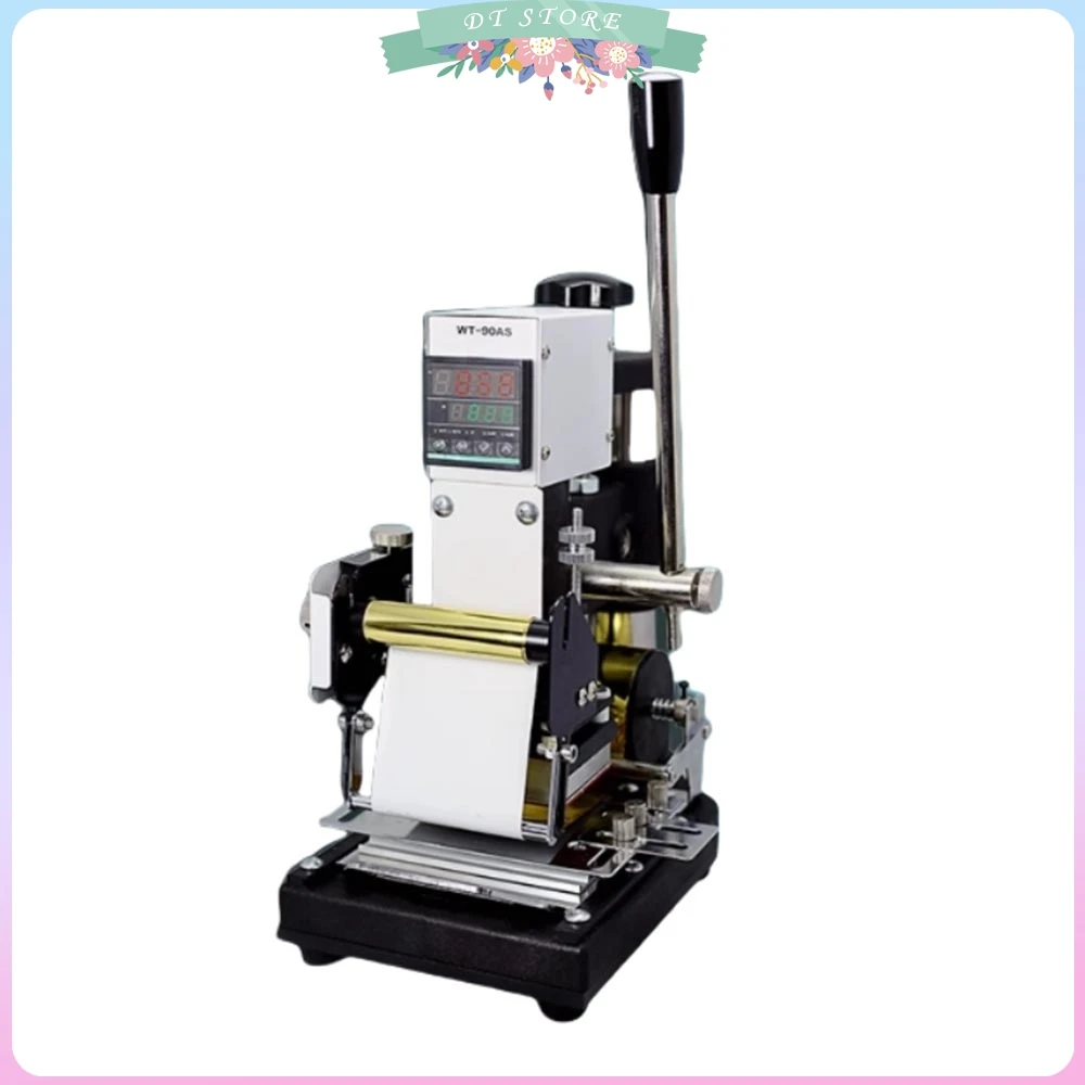 

Digital Display Manual PVC Card Embossed Stamping Machine Hand Pressure Fully Automatic Embossed Silver Stamping Machine