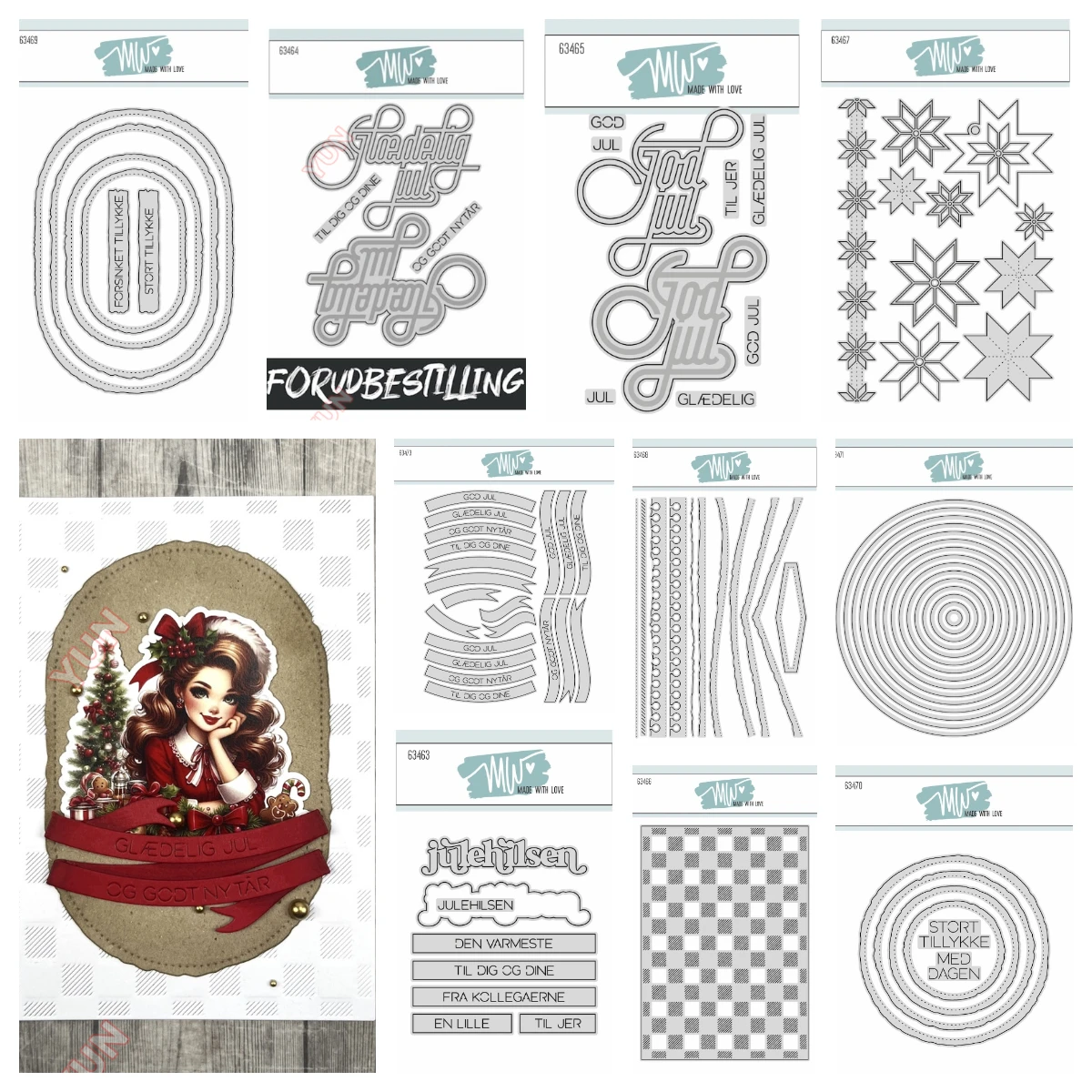 

3D Christmas Baubles Tree Angel Elves Snowflake Background Dies Scrapbooking DIY Greeting Card Tags with Decorations 2025 New