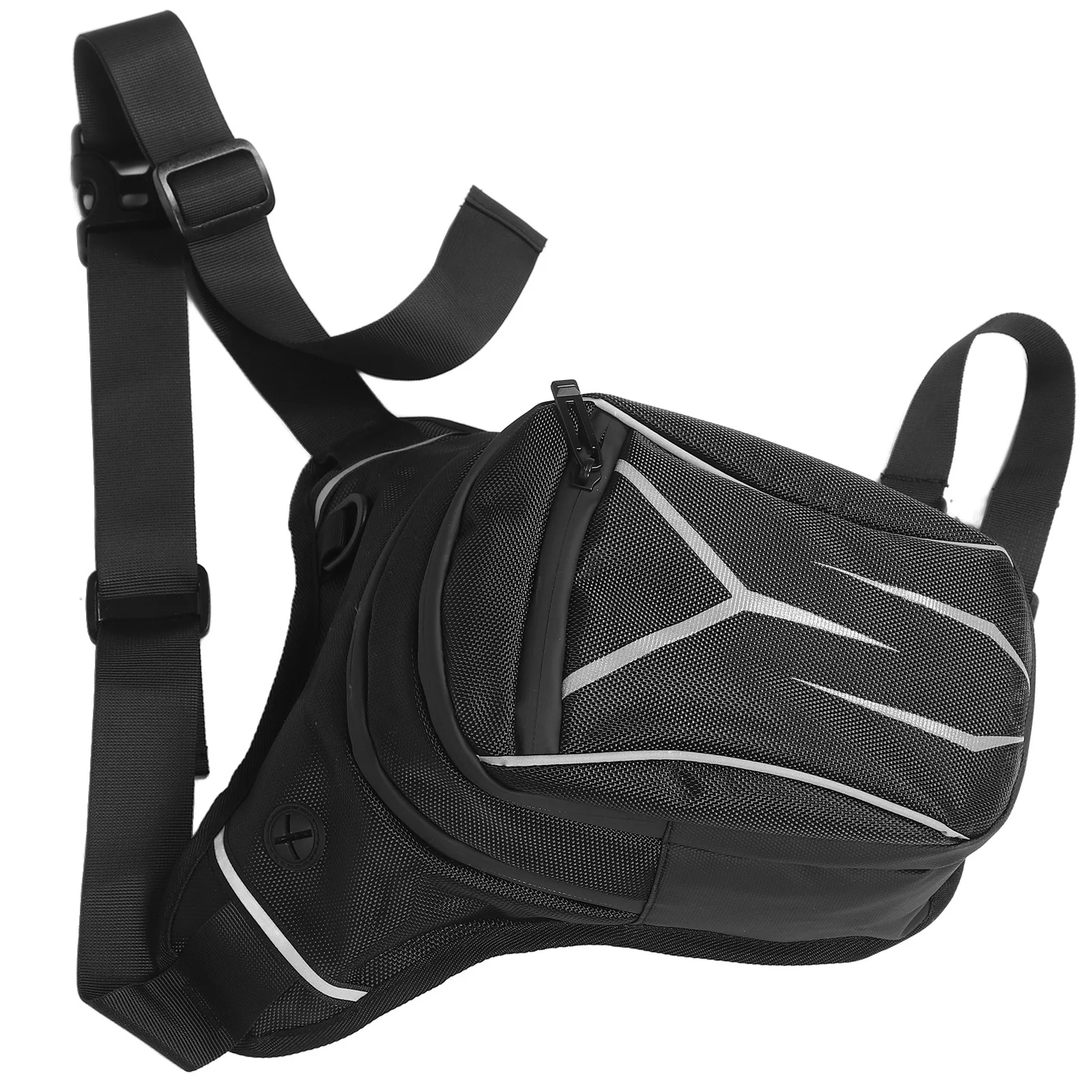 

Motorcycle Waist Bag Adjustable Waterproof Oxford Cloth Leg Pouch For Cycling Hiking Running Camping Outdoor Sports Travel