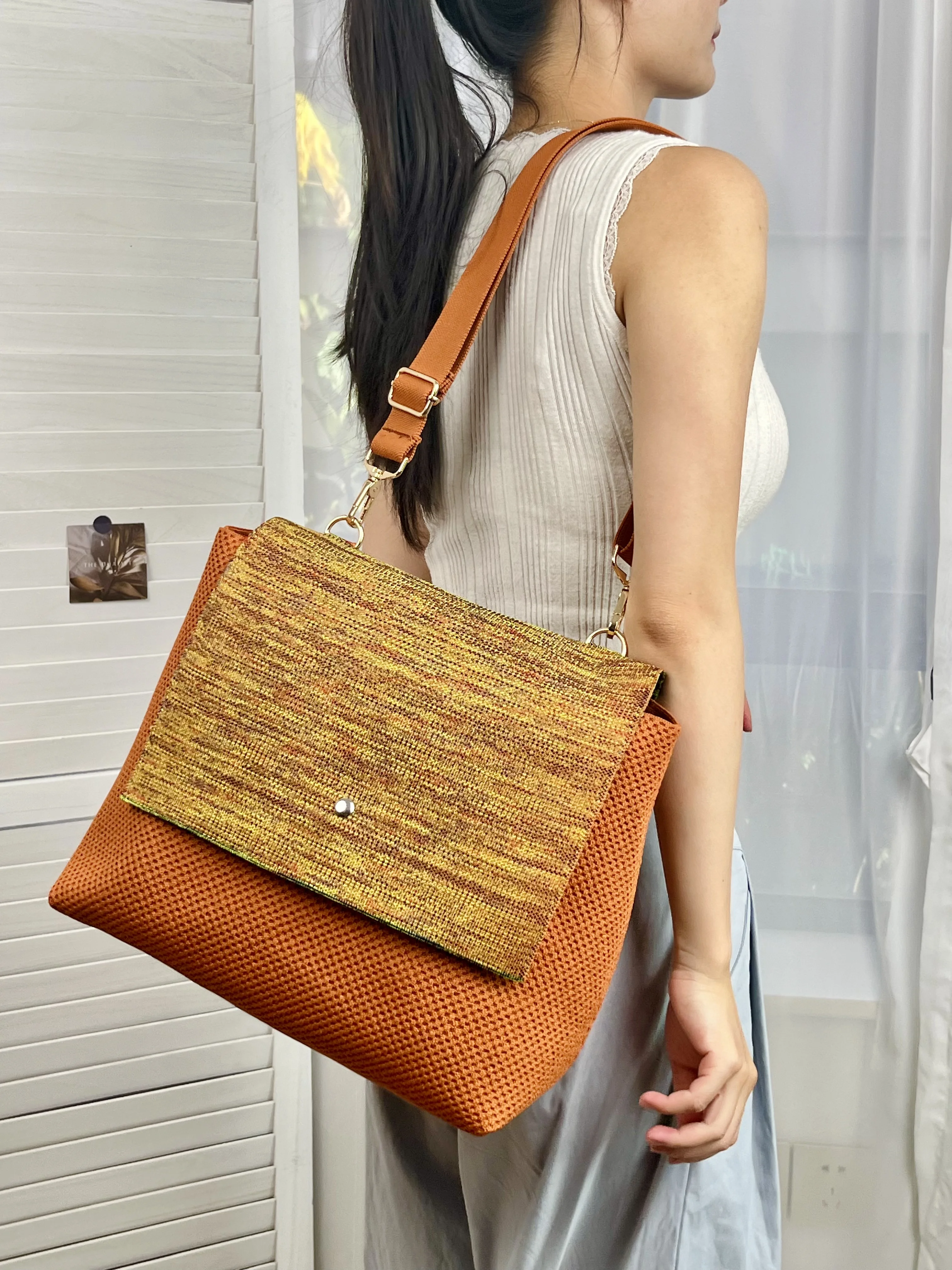 

High Quality Women Shoulder Bag Crossbody Bag Environmentally Friendly Knitted Women's Shoulder Bag