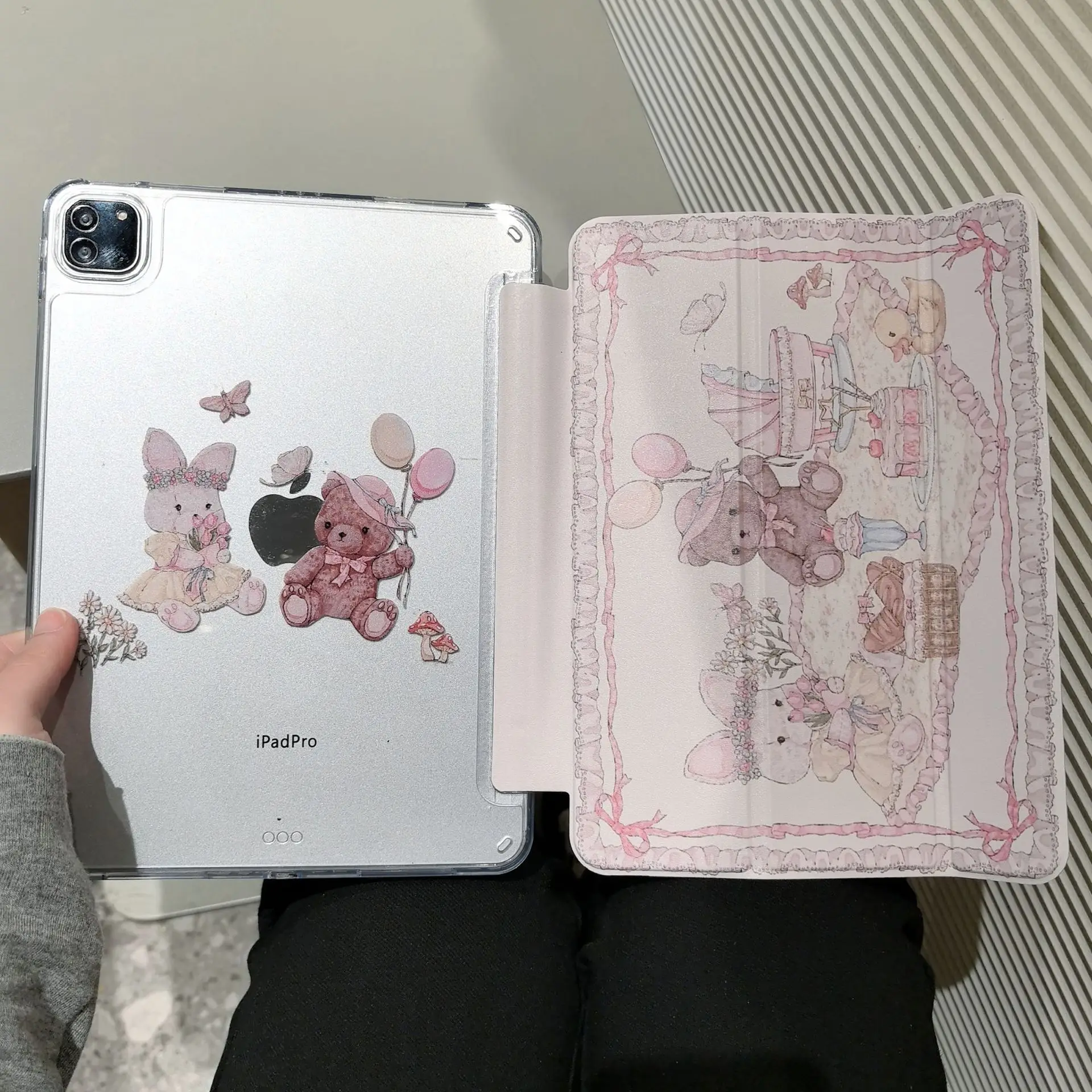 

For 2025 iPad 11th A16 Case Air11 Pro11 10th 10.9 10.2'' 10.9'' Air4 5 Air3 Pro10.5 Mini6 7 8.3 Cute Cover
