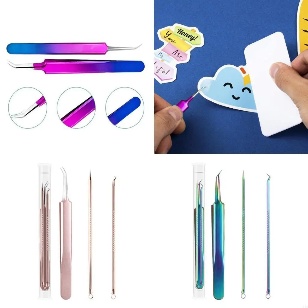 

Vinyl Weeding Tools with Storage Box 3Pcs/set DIY Accessories Handmade Tool for Vinyl Tool Supplies