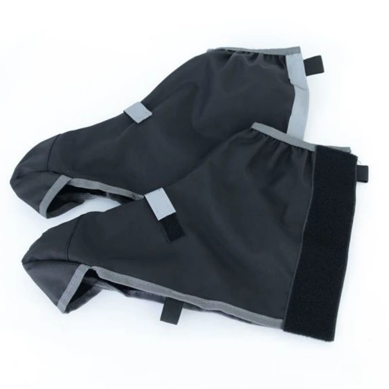 Jour de neige pluvieux couvre-chaussures réutilisable randonnée pêche moto cyclisme imperméable Oxford bottes imperméables couvre-chaussures protecteur