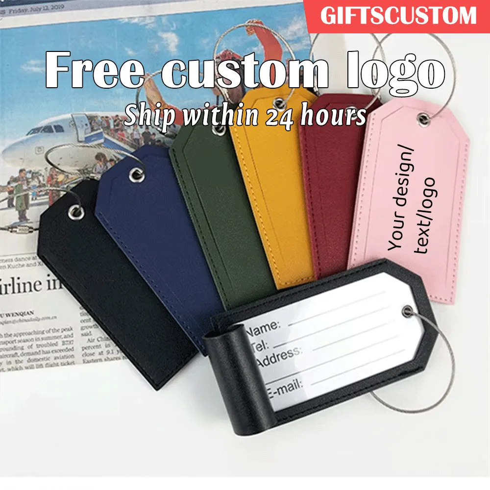 Gita Custom logo Travel Luggage Tags Waterproof Name Tags Business Gifts view 2
