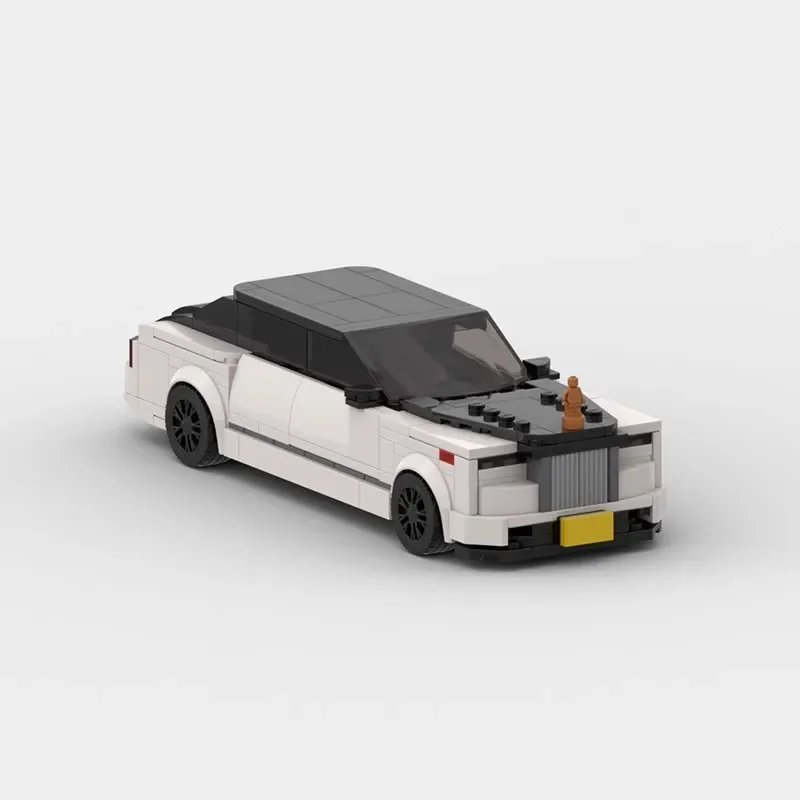 MOC Speed Champions Cars Racers Building Blocks City installed Rolls-Royce sports car model Phantom, Phantom, Cullinan, Yaoying