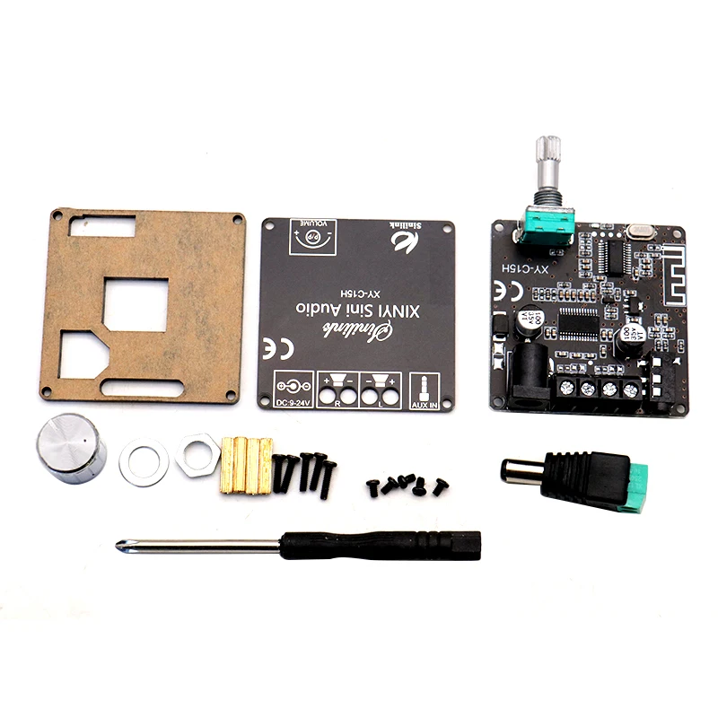 XY-C15H 20W stereo bluetooth amplifier board module dual channel 360 degree stepless adjustment