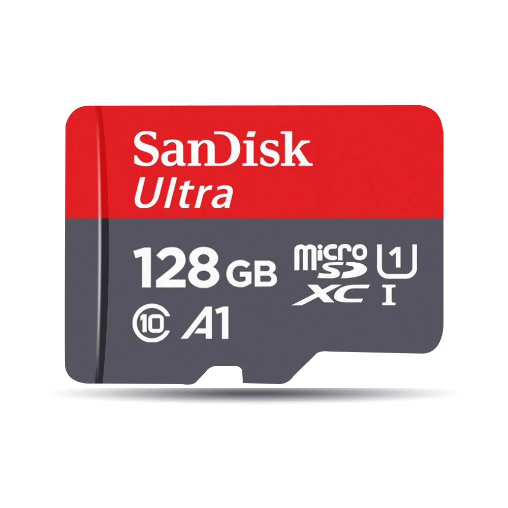 SanDisk-マイクロSDメモリーカード,クラス10, 16GB,32GB,64GB,128GB,512GB,256GB,ultra a1, sdhc/sdxc, uhs-i 98ギガバイト/秒、150ギガバイト/秒