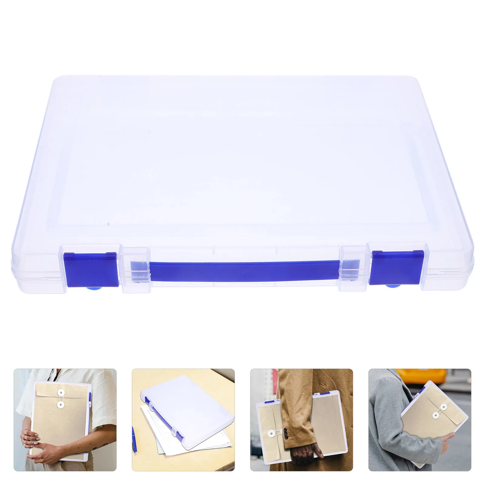 

Desk Organizer PP Multi-Function File Case Household Office Supply Paper Storage Box Desktop File Organizer Convenient Desk