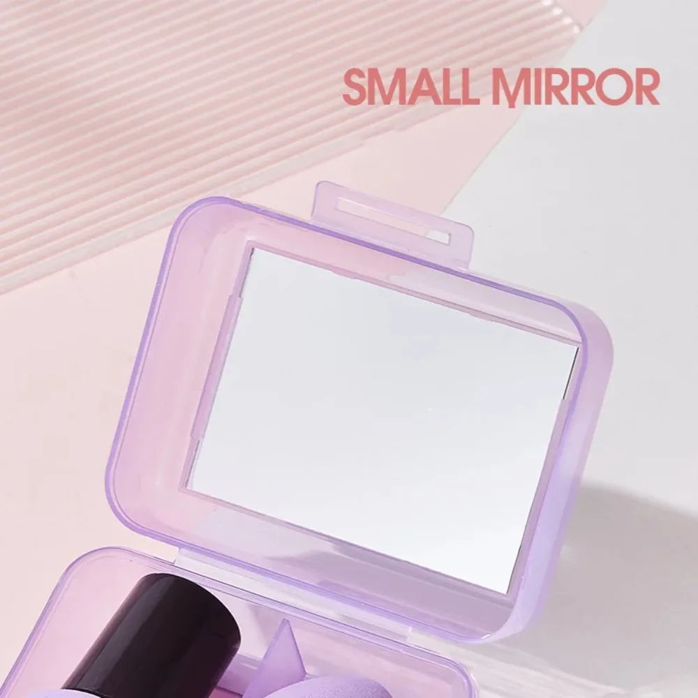 2 szt./zestaw Gąbka do makijażu z długą główką w kształcie grzybka, super miękka, do stosowania na sucho i na mokro, podwójnego zastosowania, gąbka do makijażu z poduszką powietrzną