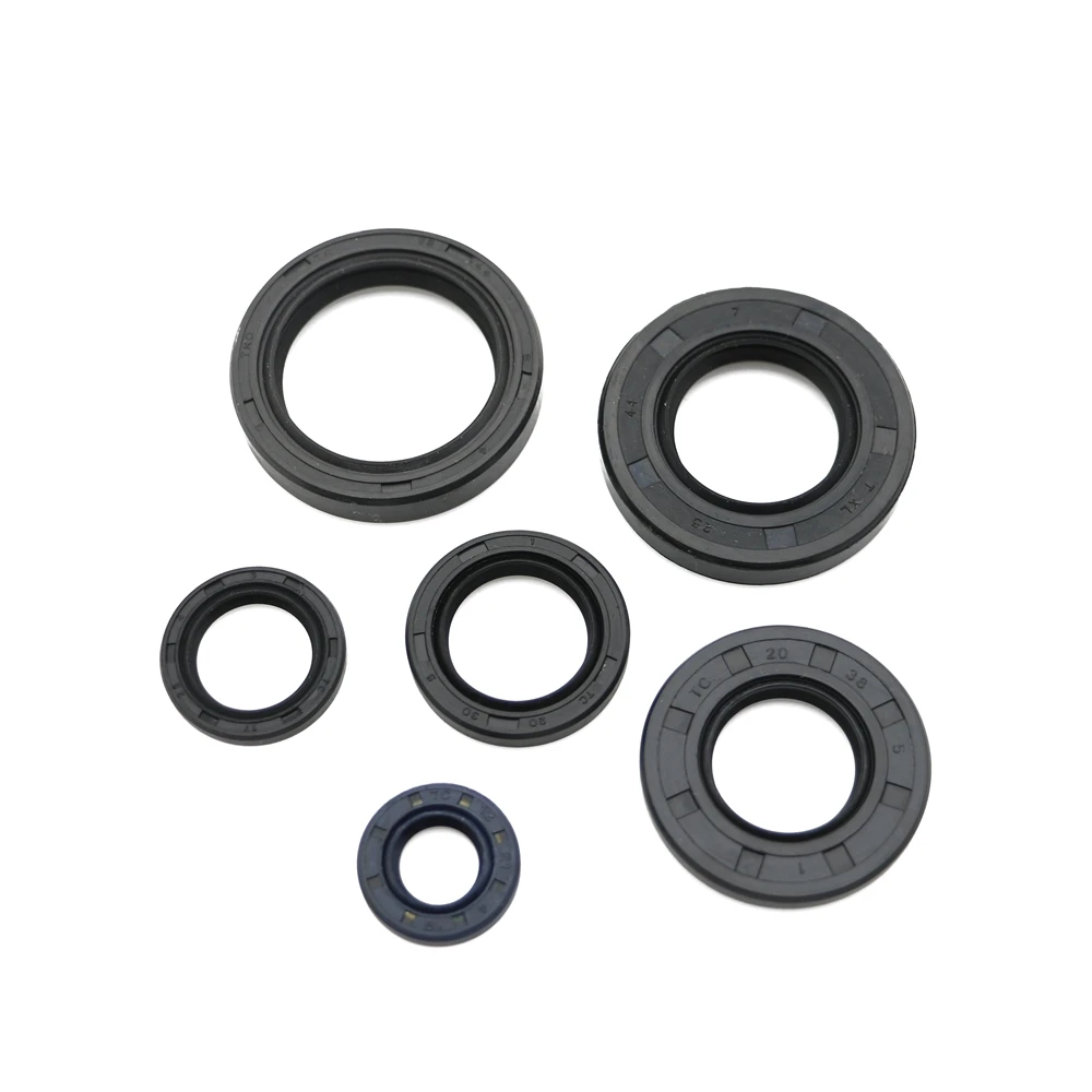 For Yamaha TZR125 TZR125R 1987-1997 25X44X7 32X44X8 20X38X5 20X30X4.5 17X25X4 12X21X4 Motorcycle Engine Oil Seal Sealing