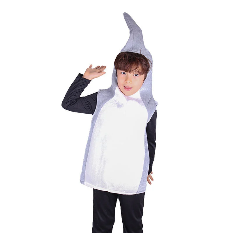 Dolphin Cosplay Costume para Crianças, Halloween Party, Animal Marinho, Meninos e Meninas