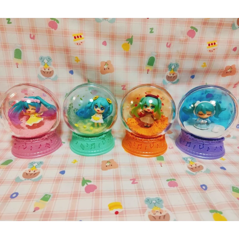 

Re-Ment Hatsune Miku Scenery Dome Miniature Scene Fine Model Figure Trend Collection Toy Girl Custom Birthday Gift